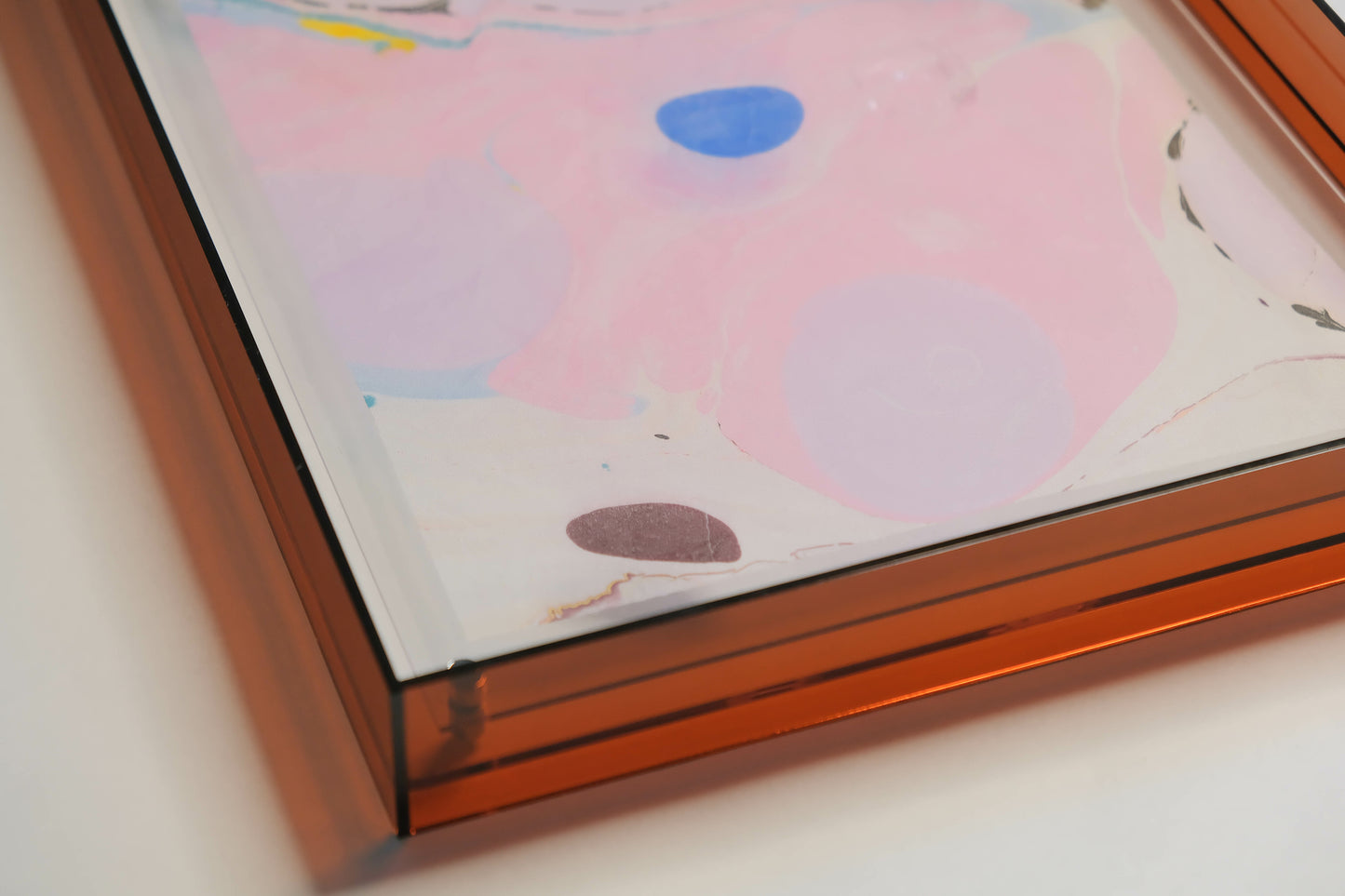 Time Bender print with brown frame