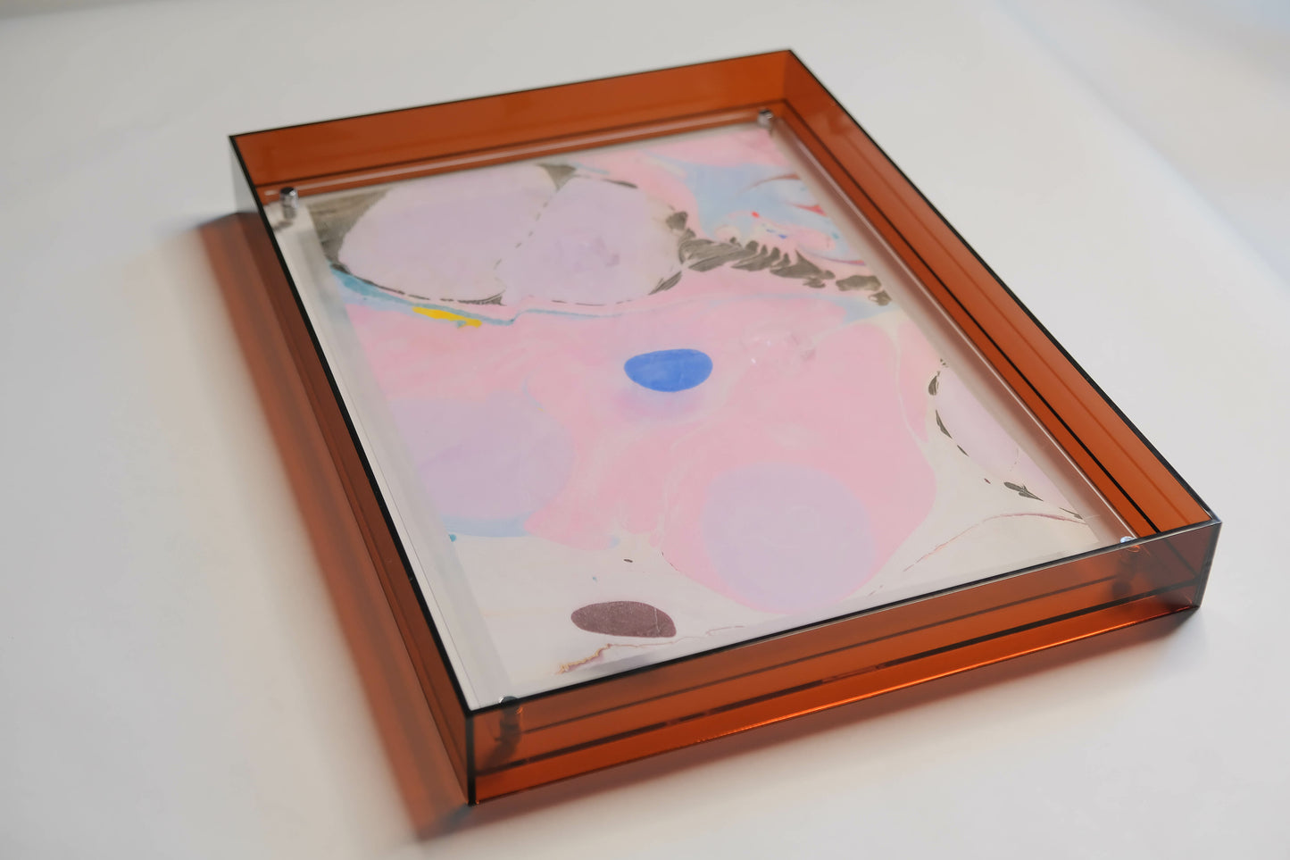 Time Bender print with brown frame