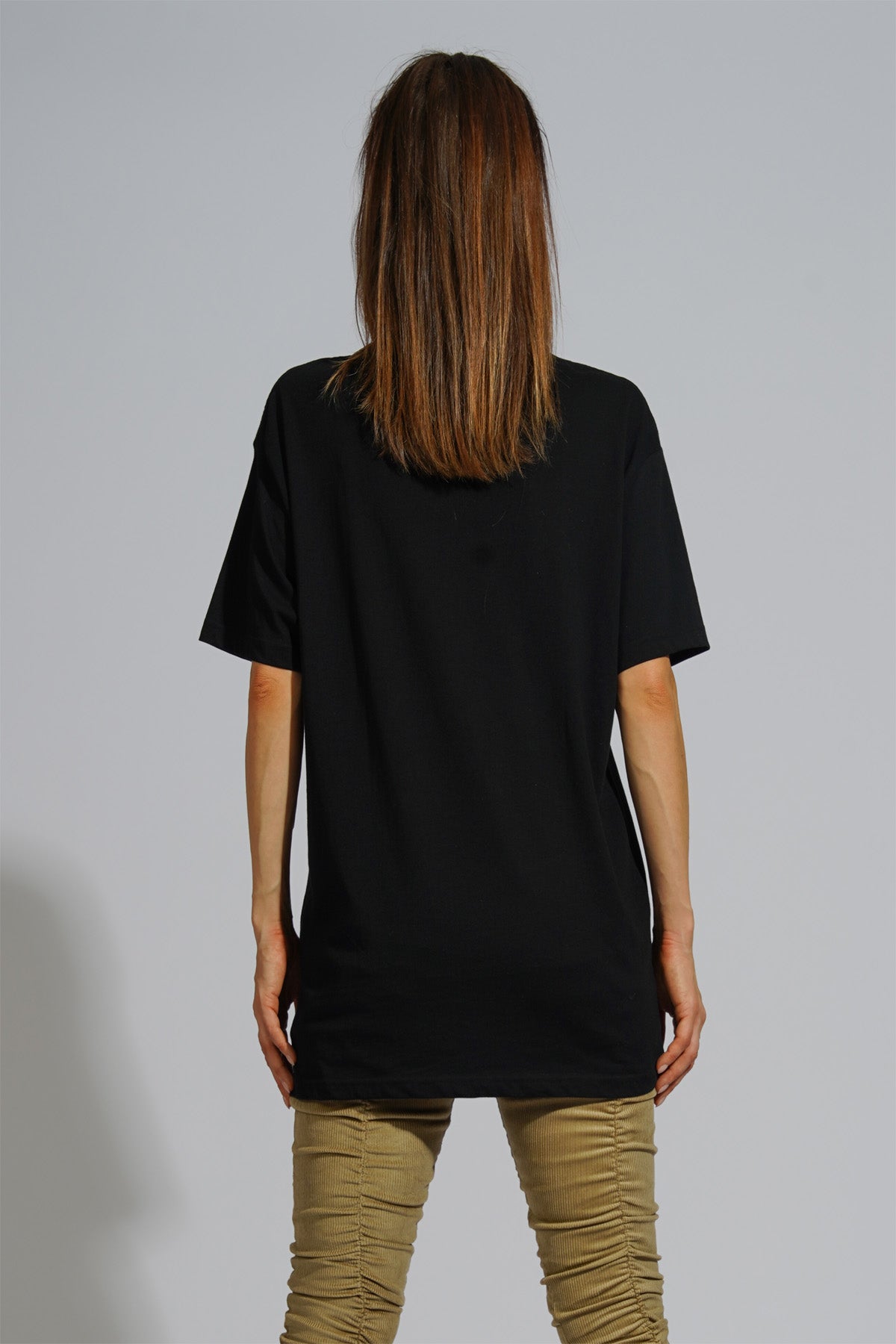 Graphic art tee energy being print